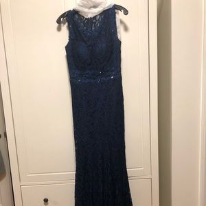 Navy blue dress